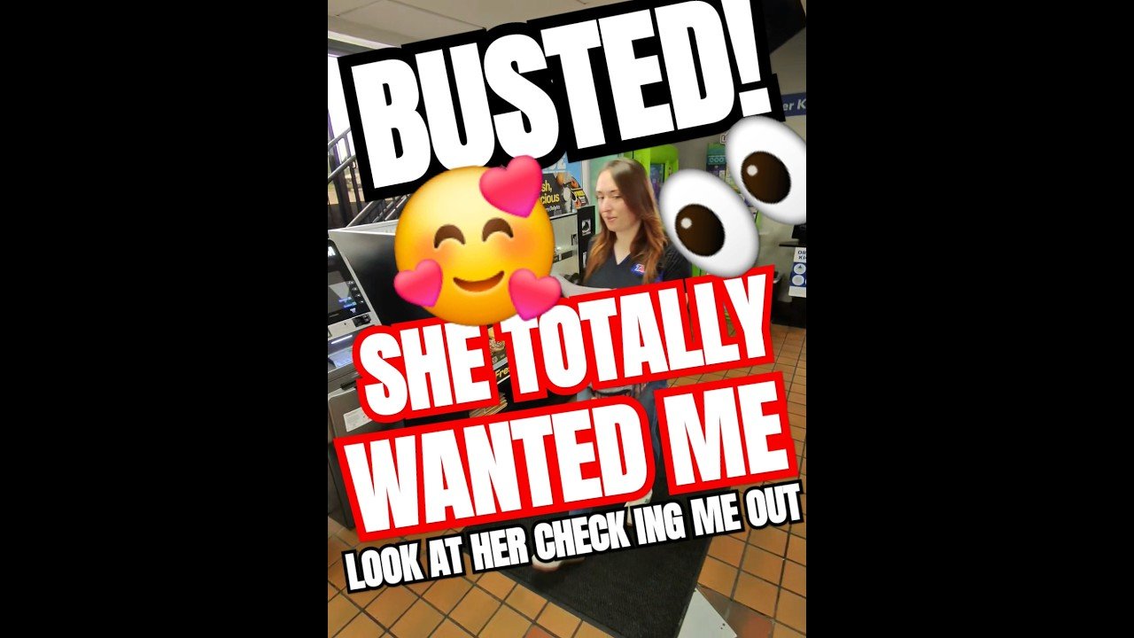 SHE TOTALLY WANTED ME. Did you see her checking me out? I feel dirty now.