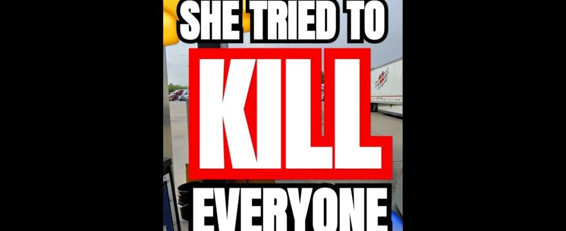 SHE TRIED TO RUN ME OVER AT THE TRUCK STOP! Why do “THEY” drive like this.