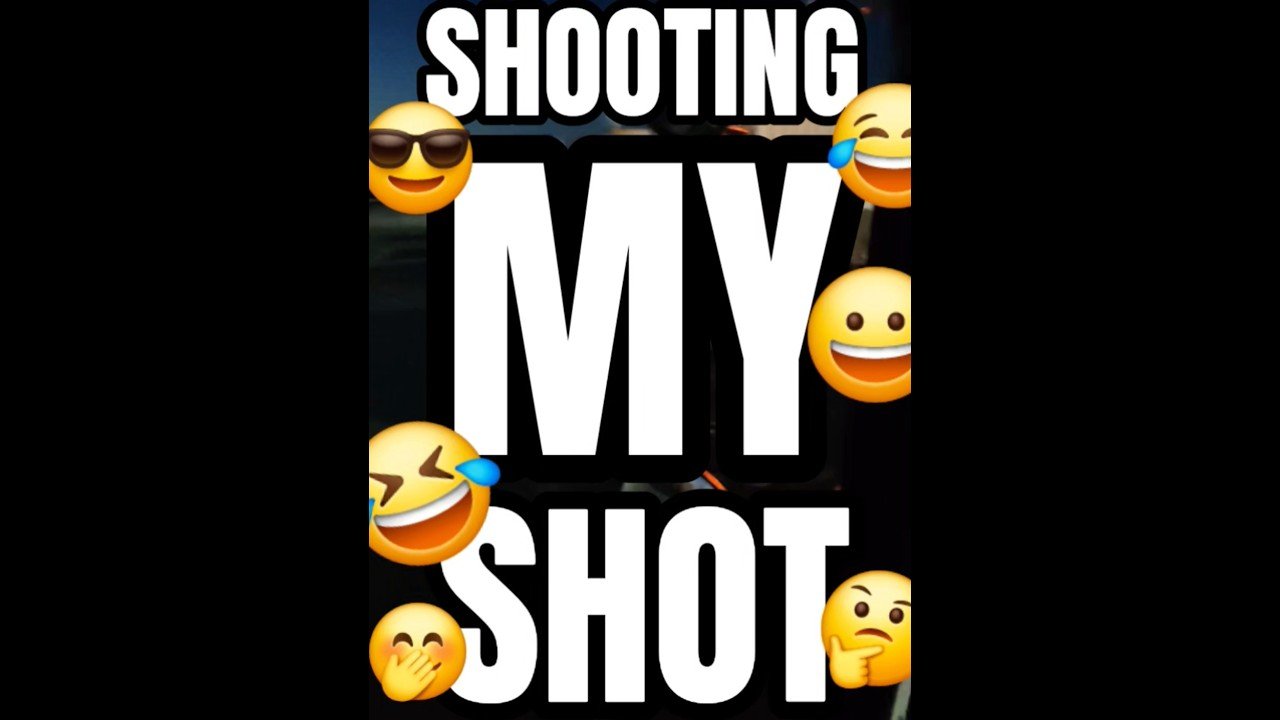 SHOOTING MY SHOT! Sometimes, you gotta put yourself out there. Don’t be affriad of what they think.