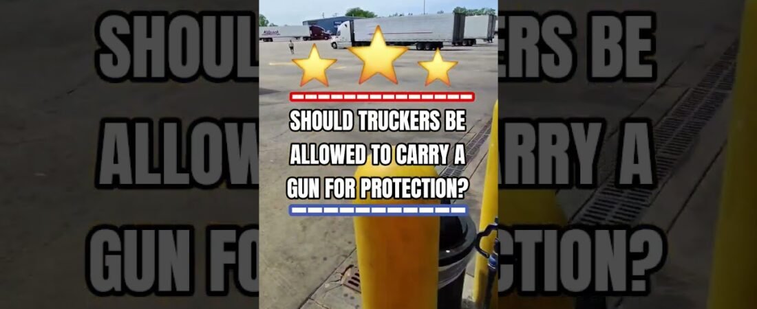 SHOULD TRUCKERS BE ALLOWED TO CARRY A GUN FOR PROTECTION?