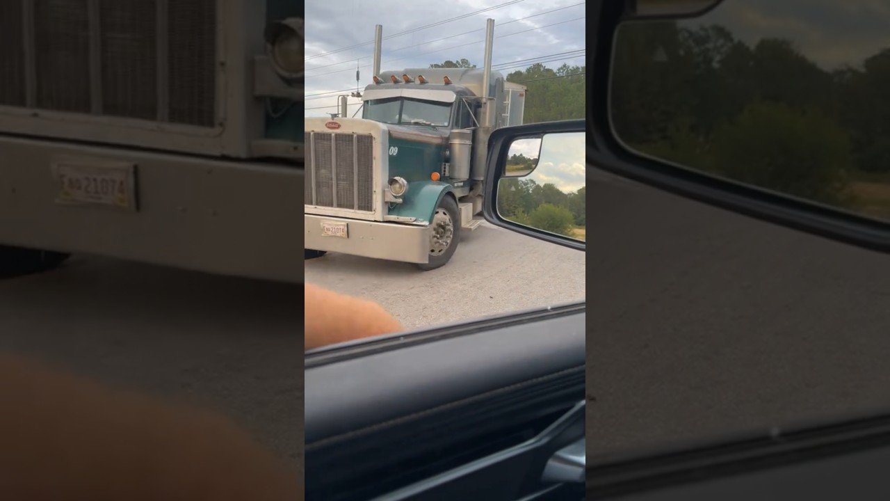 SOME PEOPLE SAY TRUCKERS ARE COMPENSATING FOR SOMETHING. DO YOU AGREE?