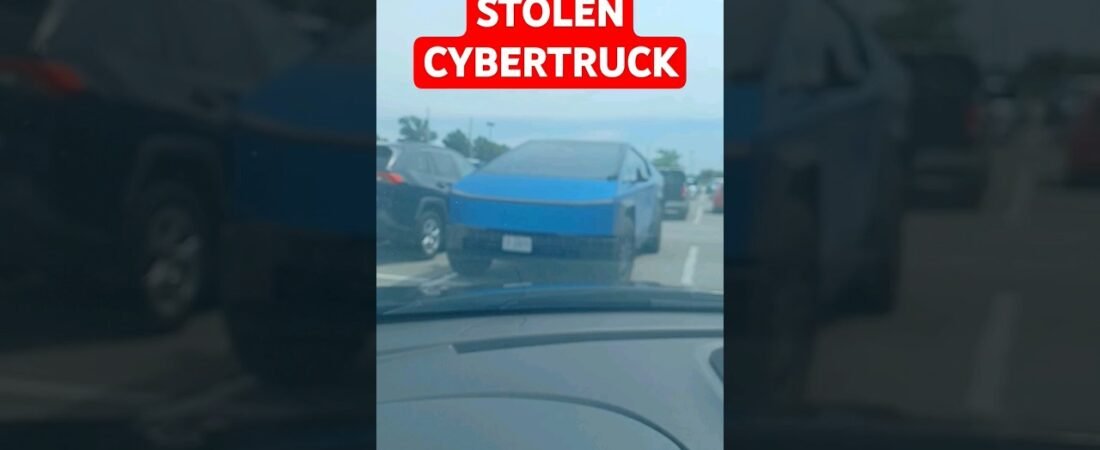 STOLEN CYBERTRUCK located after High Speed Police Chase. Elon Musk would be proud.