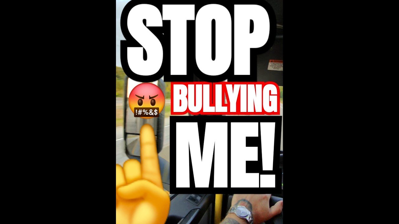 STOP BULLYING ME! Call the Police! I was scared. You would be, too.