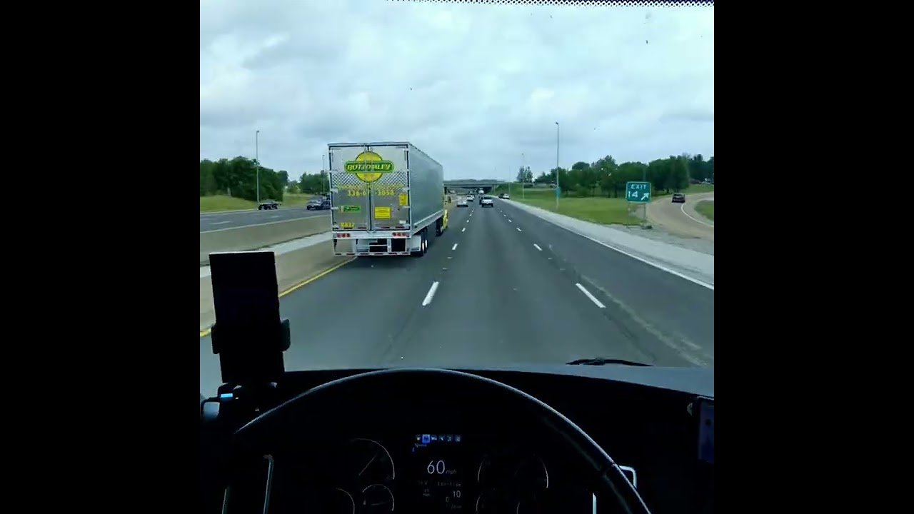 “STOP SHOOTING AT ME!” yells the trucker as he flees for his life. Truckers are Amazing Humans.