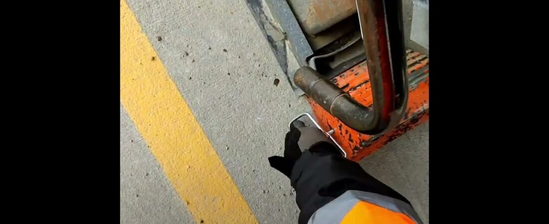 Safety said not to use Trailer Chocks anymore and to do this instead. Leave a comment below!