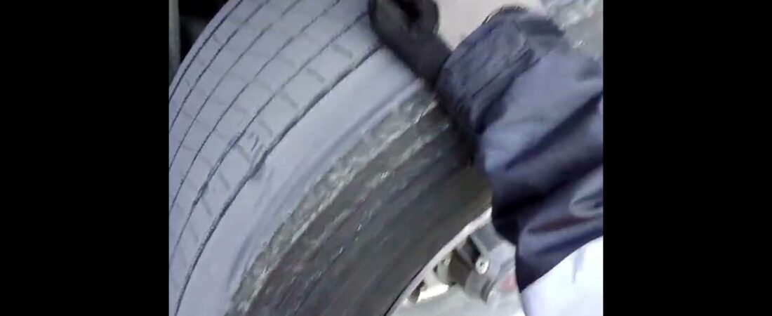 See how Gentile and Loving a Trucker can be to his Equipment. This is why truckers are the best.