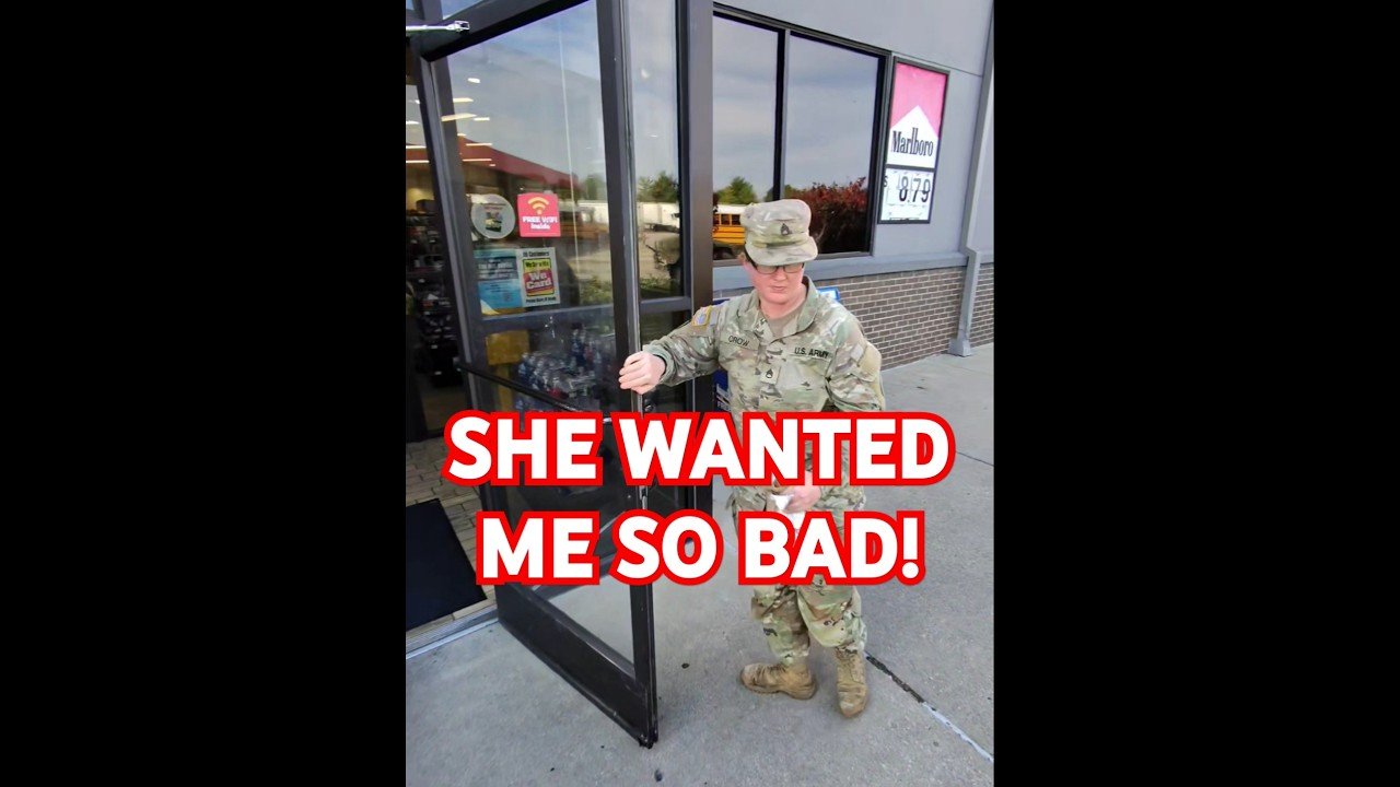 She couldn’t hide how bad she wanted me! Something about truckers makes the girls excited.