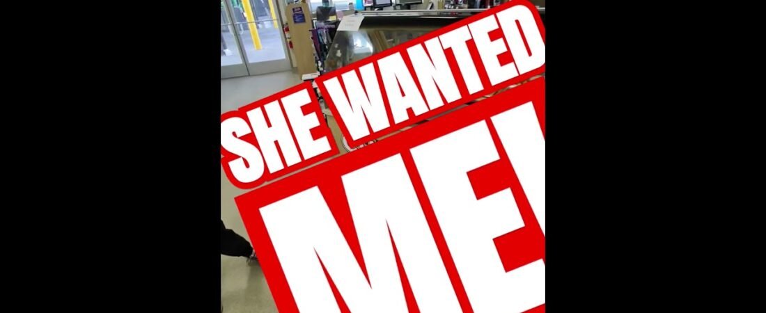 She wanted me, but I had to pretend I didn’t see her thirsty actions to get my attention.