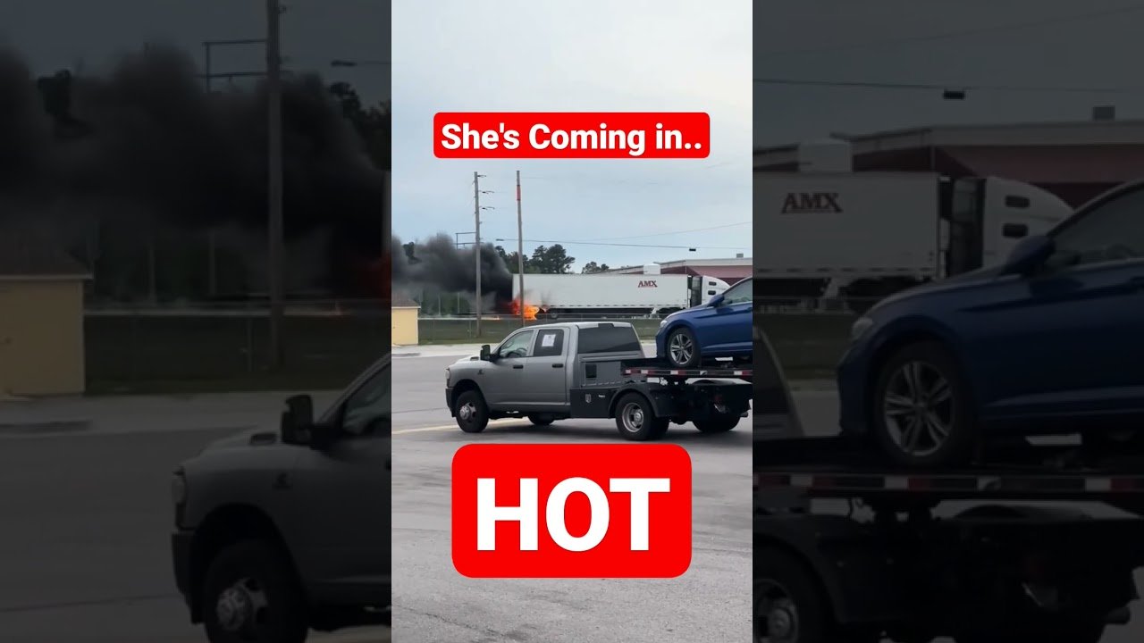 She’s Coming in HOT!! This girl is on fire!! How did she get so hot? We need a man over here.