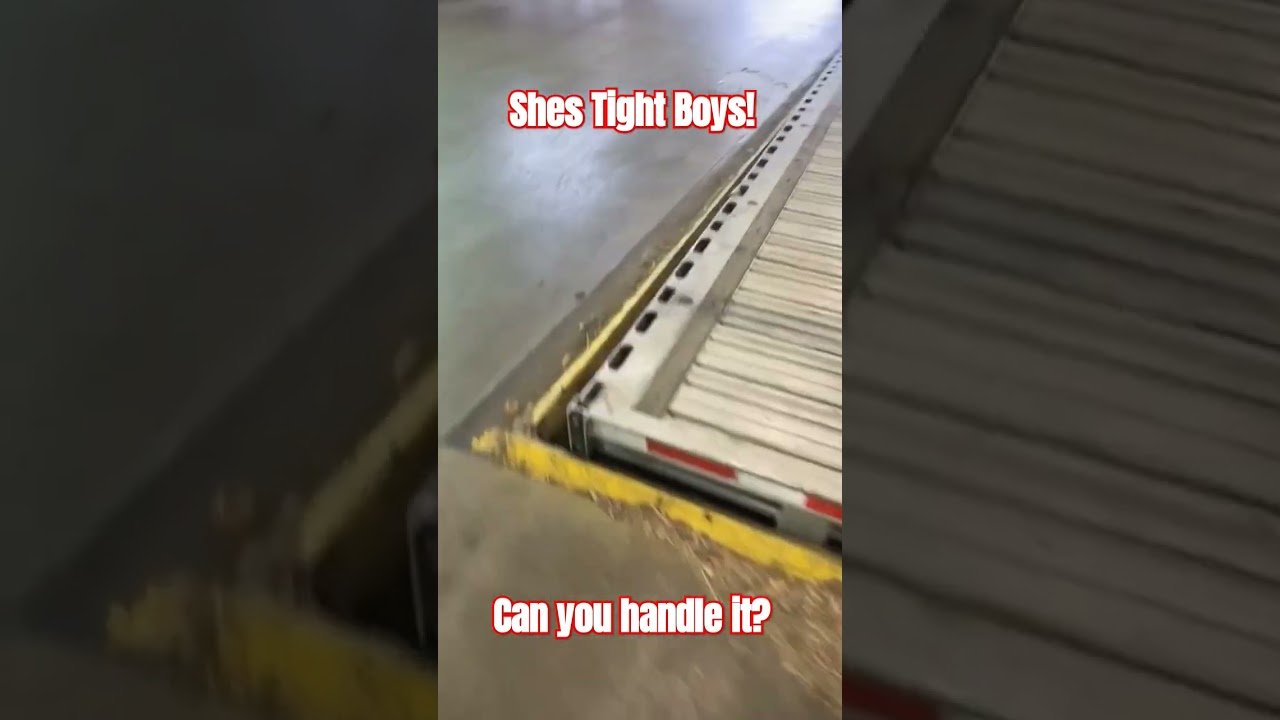 She’s Tight Boys! Could You Park Her? Not for beginners truckers. She will get ya every time.
