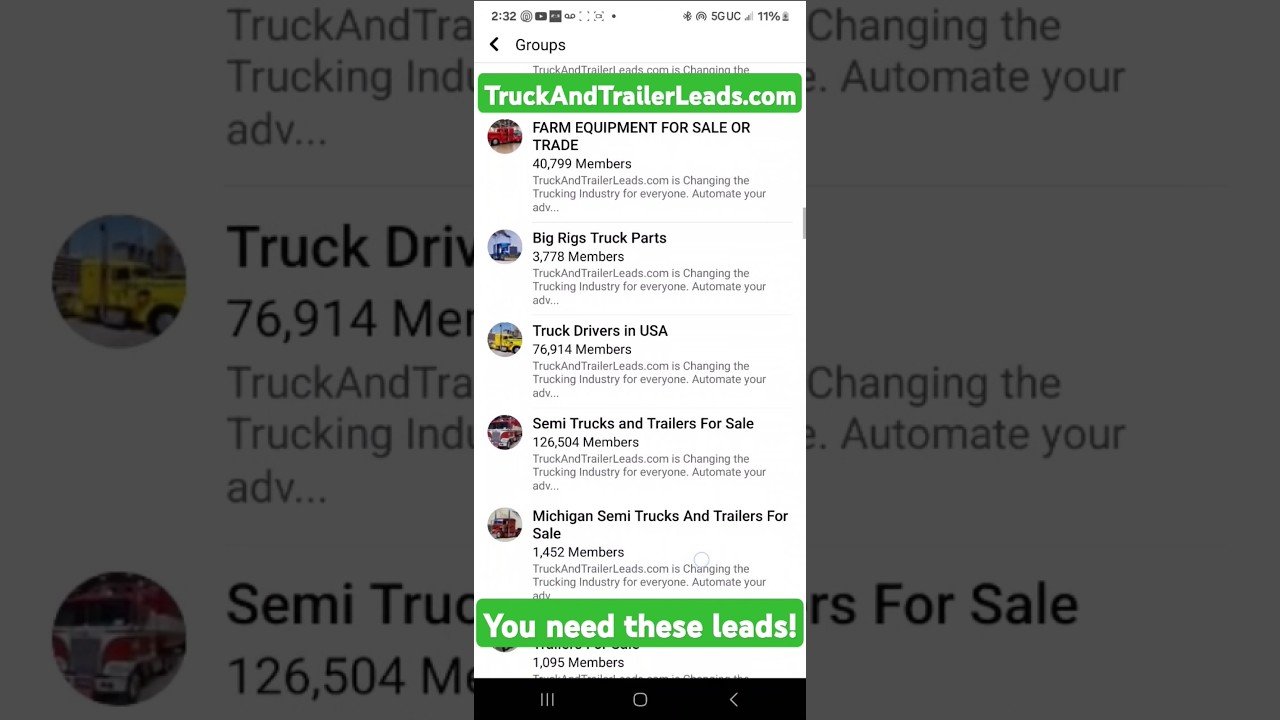 Side Hustle for Truckers. My trucking groups. I can share your business with MILLIONS!