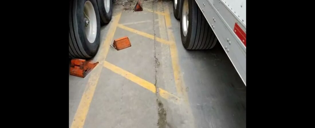Somebody Stole Them All!! This trucker discovers that people like to steal his stuff.