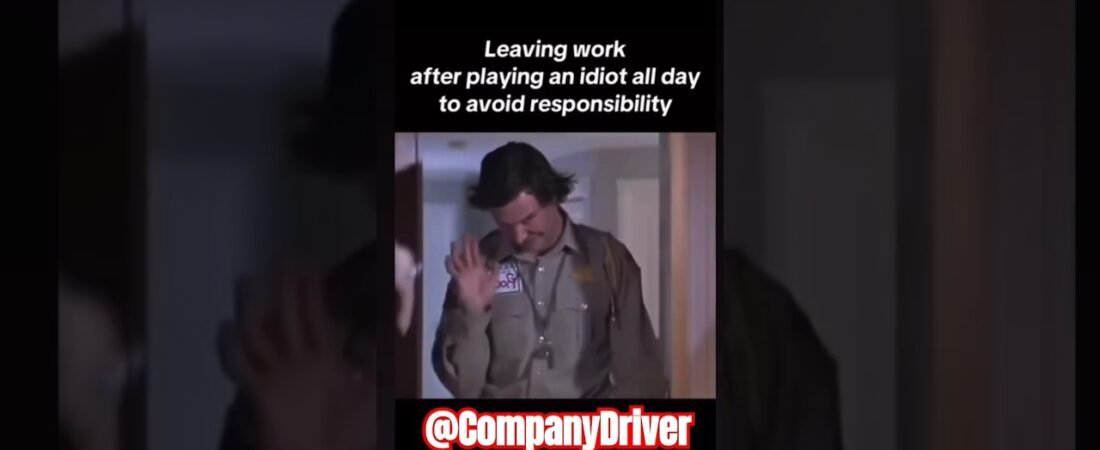Sometimes, you have to pretend a little to get through the day.