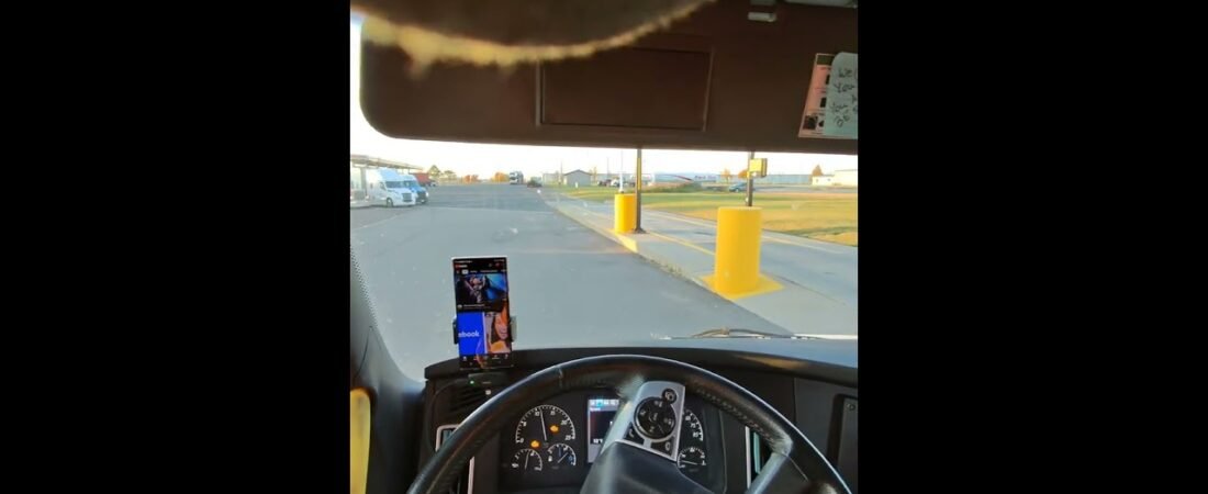 Spend 3 minutes with a Trucker out here on the Open Road.
