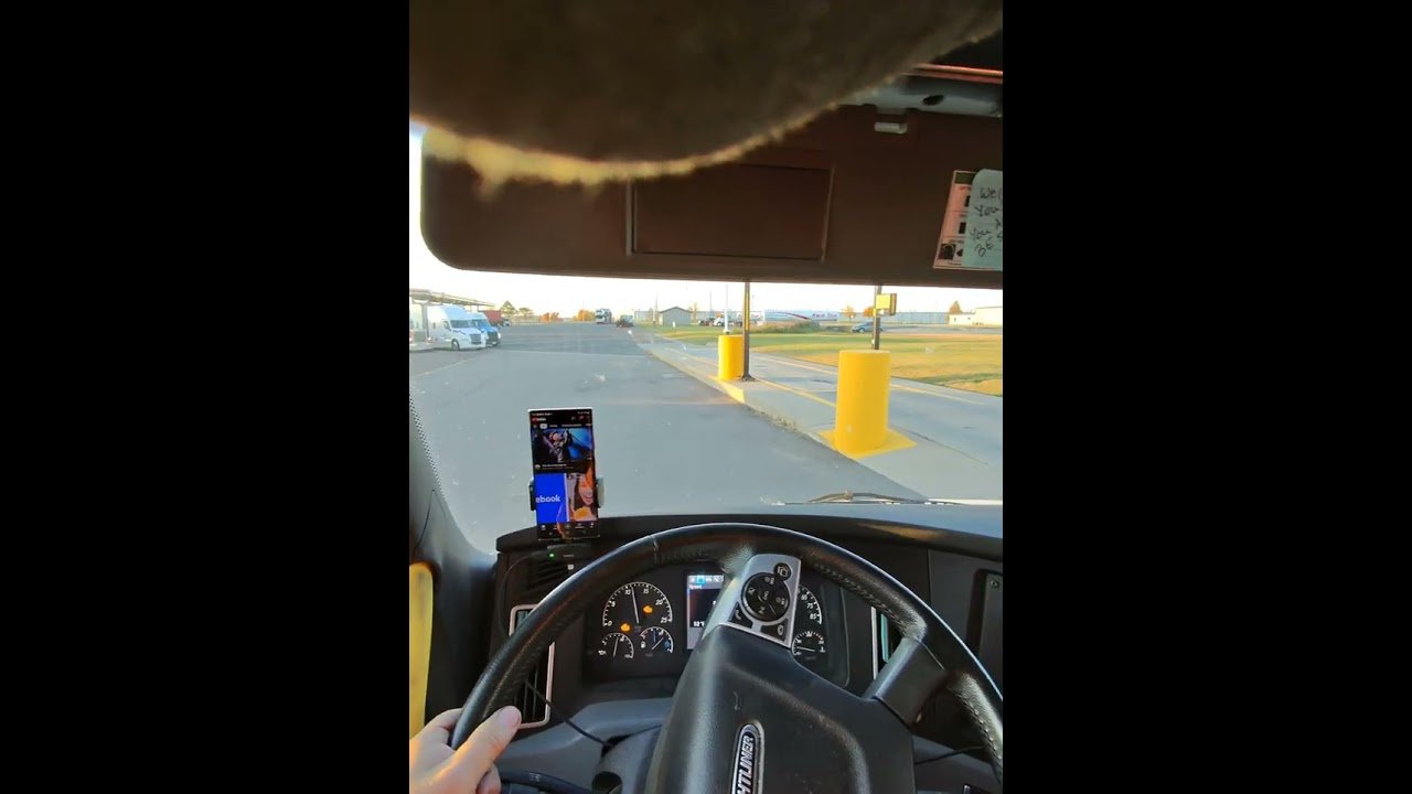 Spend 3 minutes with a Trucker out here on the Open Road.