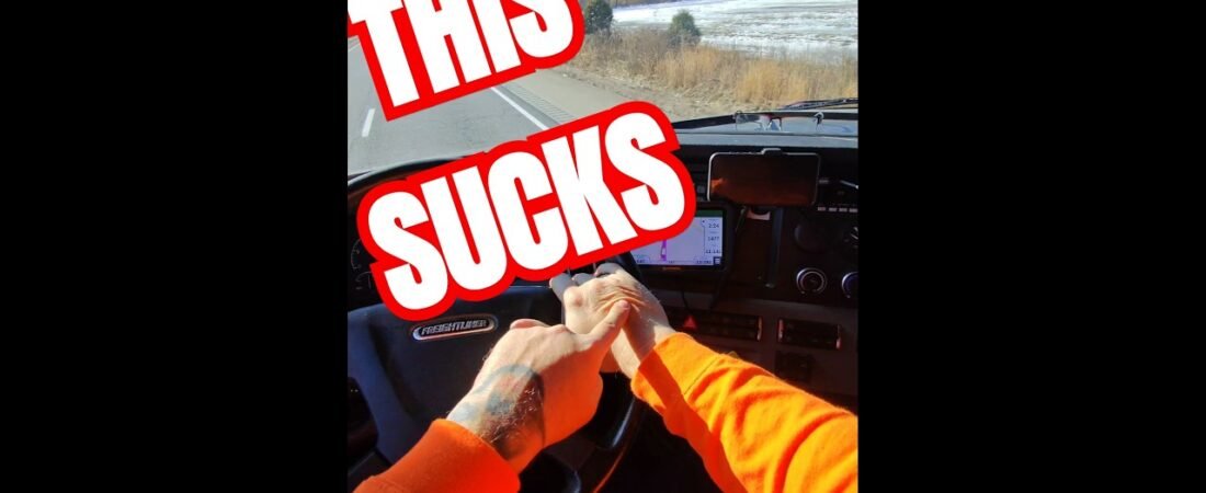 Sucks getting old. This is a HUGE problem for aging truckers.