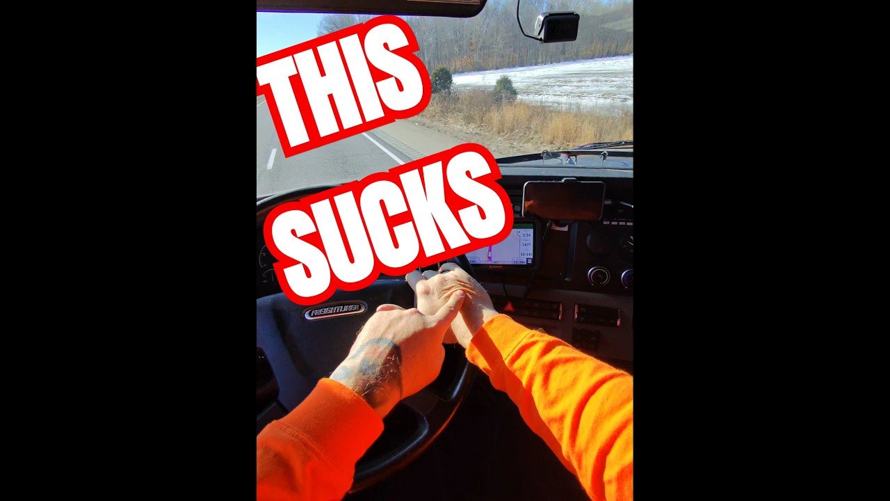 Sucks getting old. This is a HUGE problem for aging truckers.