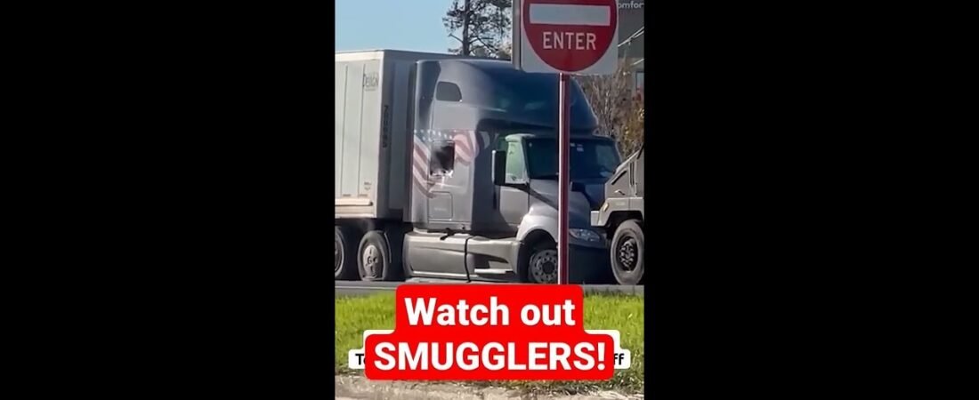Swat Team VS Smugglers in a Big Rig