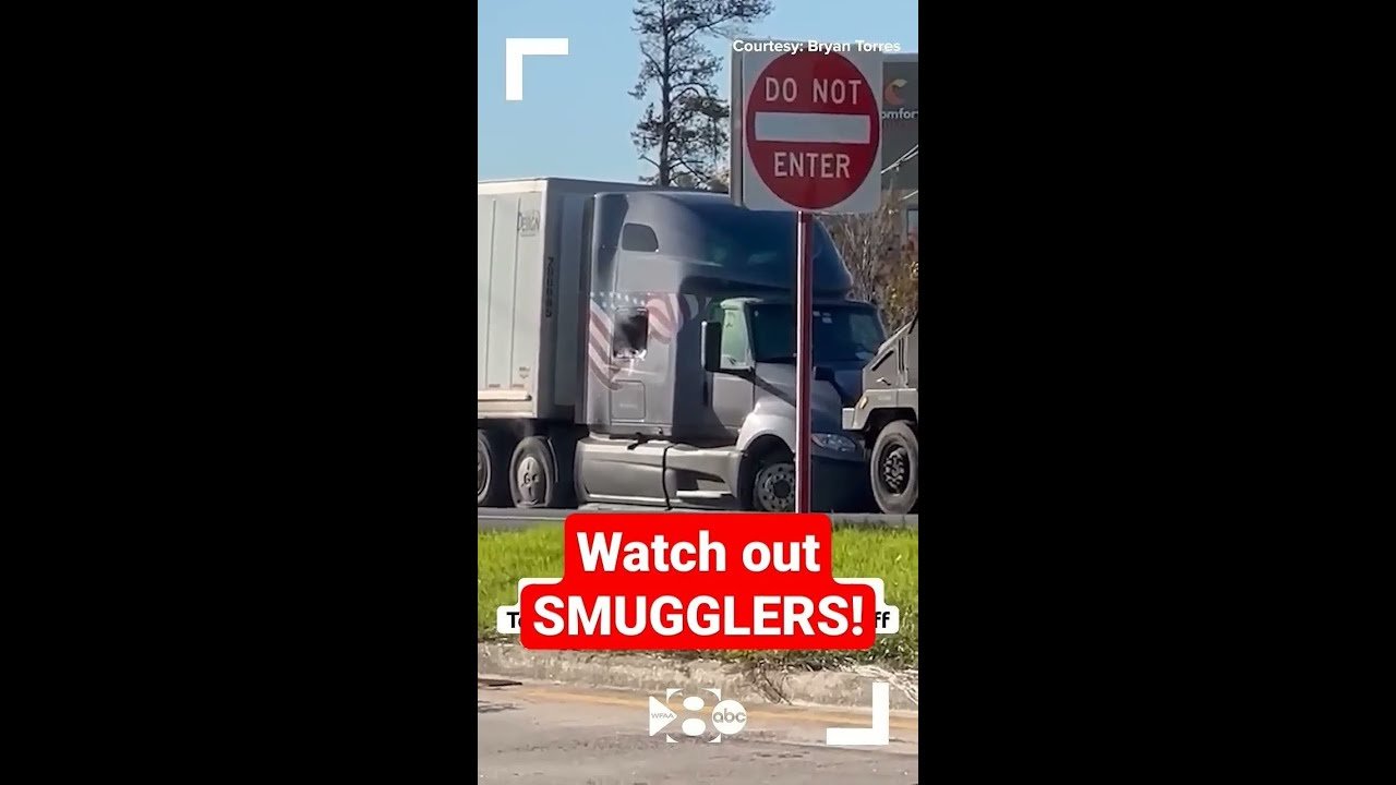 Swat Team VS Smugglers in a Big Rig