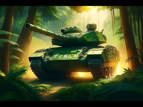 TESLA TANK CRUSHES THEM ALL. Genius or Overkill?