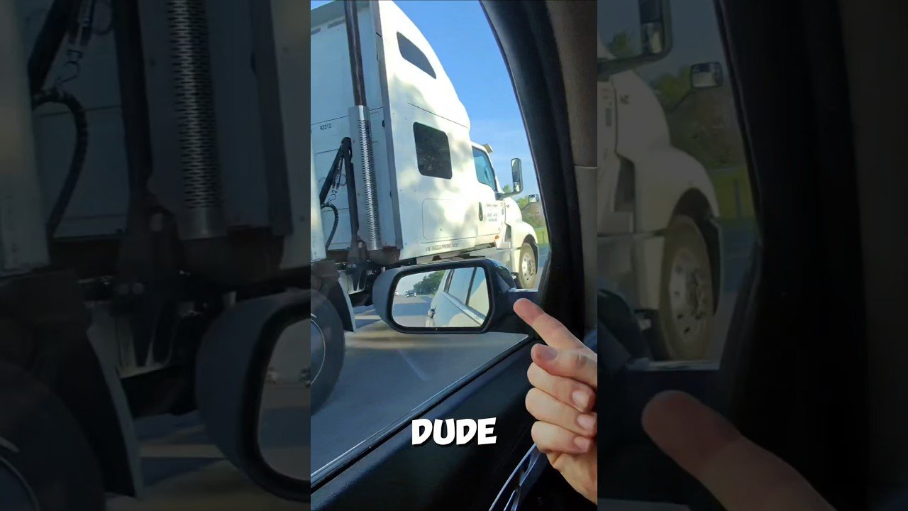 THAT SEMI TRUCK PASSED ME AT OVER 100MPH!
