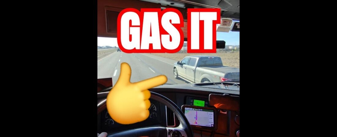 THAT’S HOW YOU MERGE ONTO A HIGHWAY! Good job driver, you survived another day.