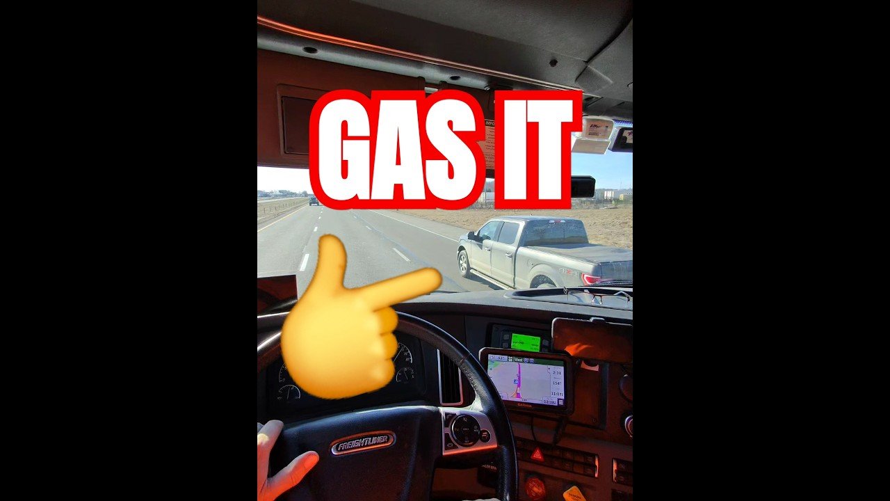 THAT’S HOW YOU MERGE ONTO A HIGHWAY! Good job driver, you survived another day.