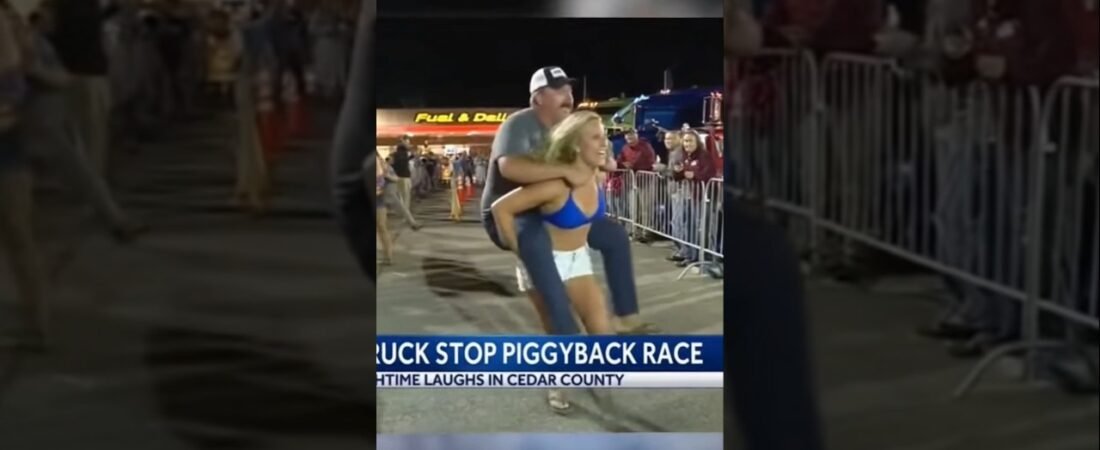 THE BEST NIGHT OF MY LIFE AT THE TRUCK STOP! #America #truckstop #race #bikini