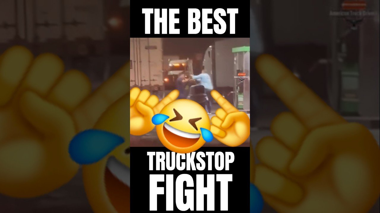 THE BEST TRUCKSTOP FIGHT YOU’LL EVER SEE BETWEEN TWO ANGRY TRUCKERS.