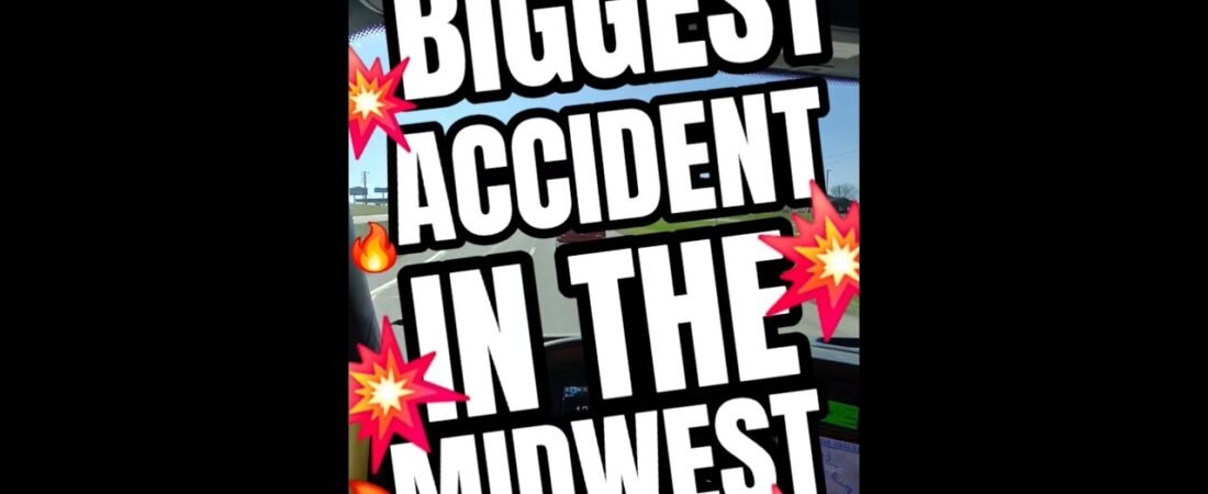 THE BIGGEST ACCIDENT IN THE MIDWEST! Traffic stopped for days.