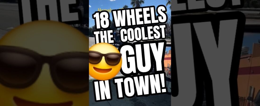 THE COOLEST GUY IN TOWN ON 18 WHEELS! How many horsepower does it take?