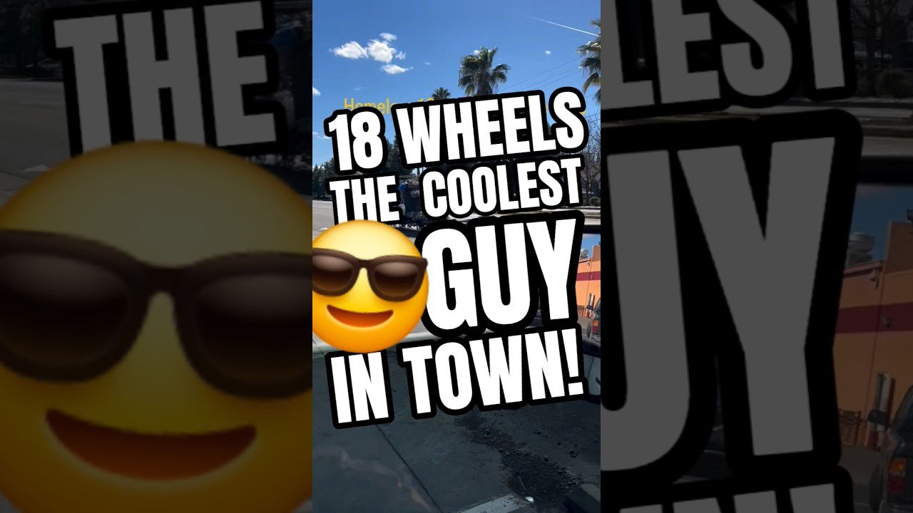 THE COOLEST GUY IN TOWN ON 18 WHEELS! How many horsepower does it take?