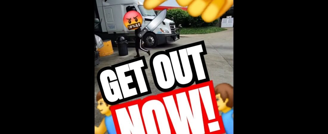 THE DANGER IS REAL! Never let down your guard at the truckstop.