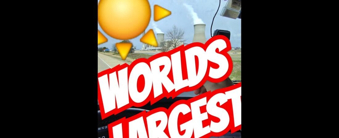 THE LARGEST SOLAR ENERGY PLANT IN AMERICA! America loves green energy.