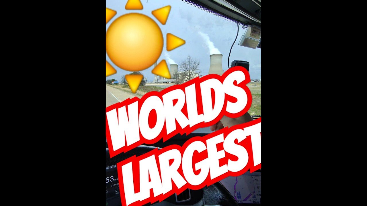 THE LARGEST SOLAR ENERGY PLANT IN AMERICA! America loves green energy.