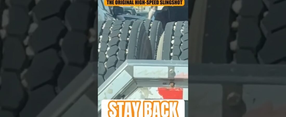 THE MOST DANGEROUS THING IN TRUCKING. ALWAY STAY BACK 500 FEET FROM THESE GUYS!