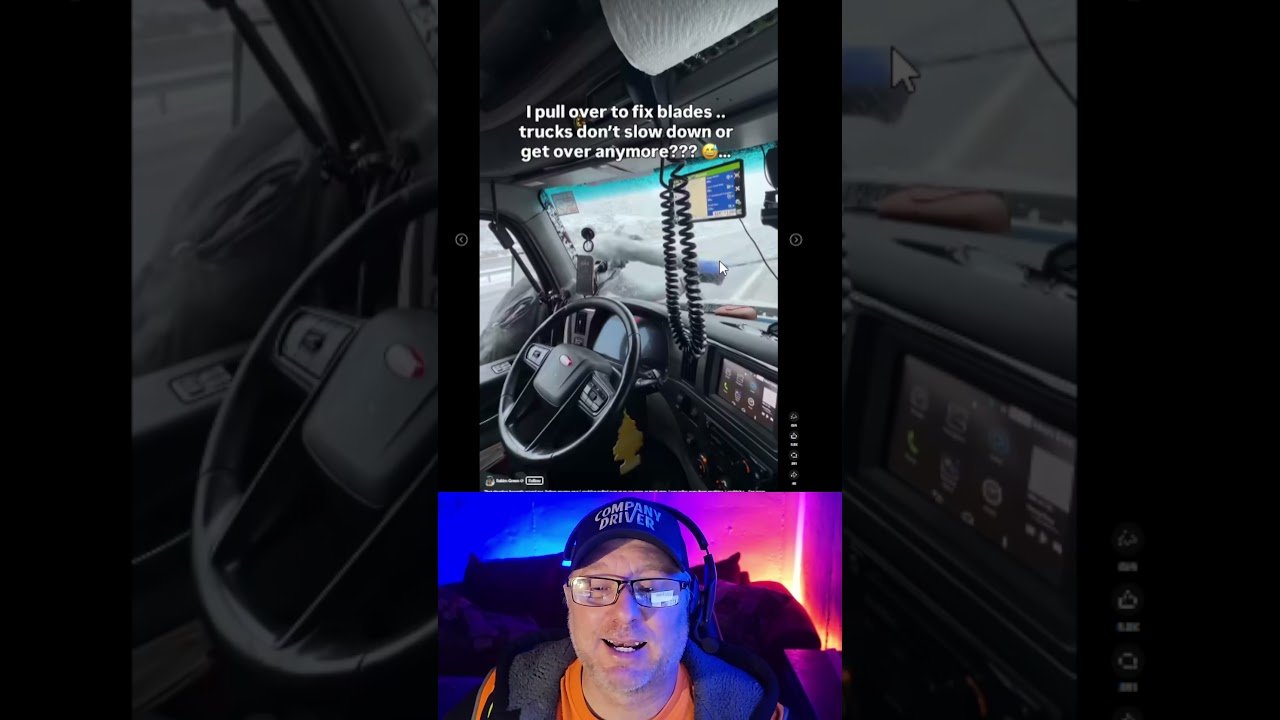 THE MOST DANGEROUS THING YOU CAN DO IN A SEMI TRUCK!  #truckdriver #truckinglife