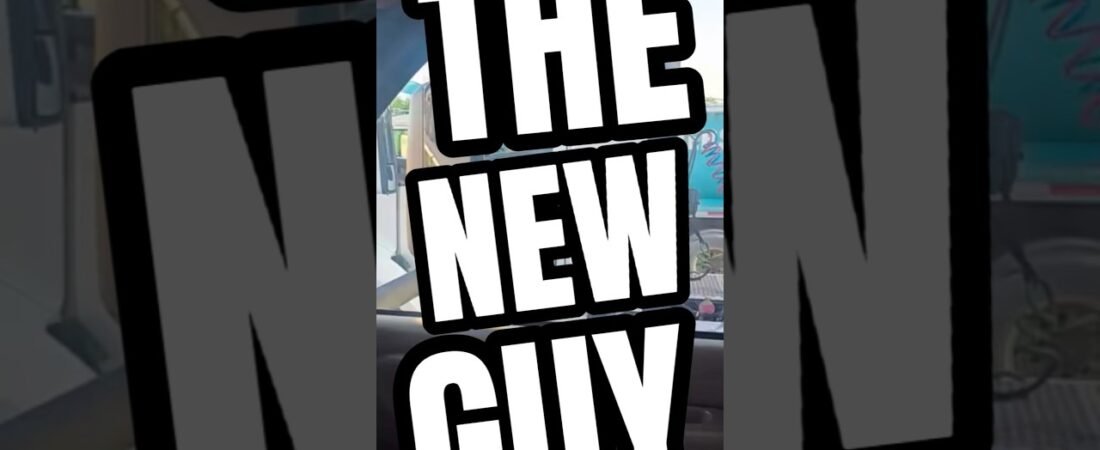 THE NEW GUY HAS US BEAT. HE DOESN’T EVEN BLINK!