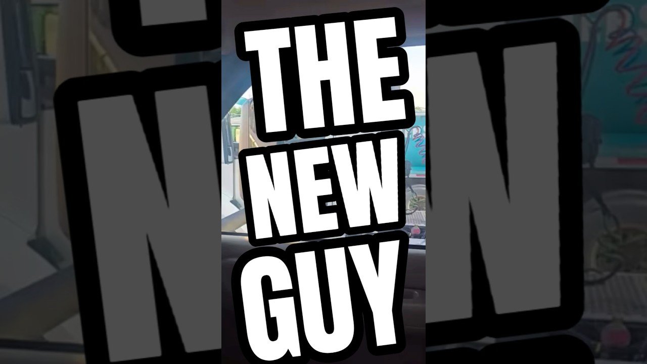 THE NEW GUY HAS US BEAT. HE DOESN’T EVEN BLINK!