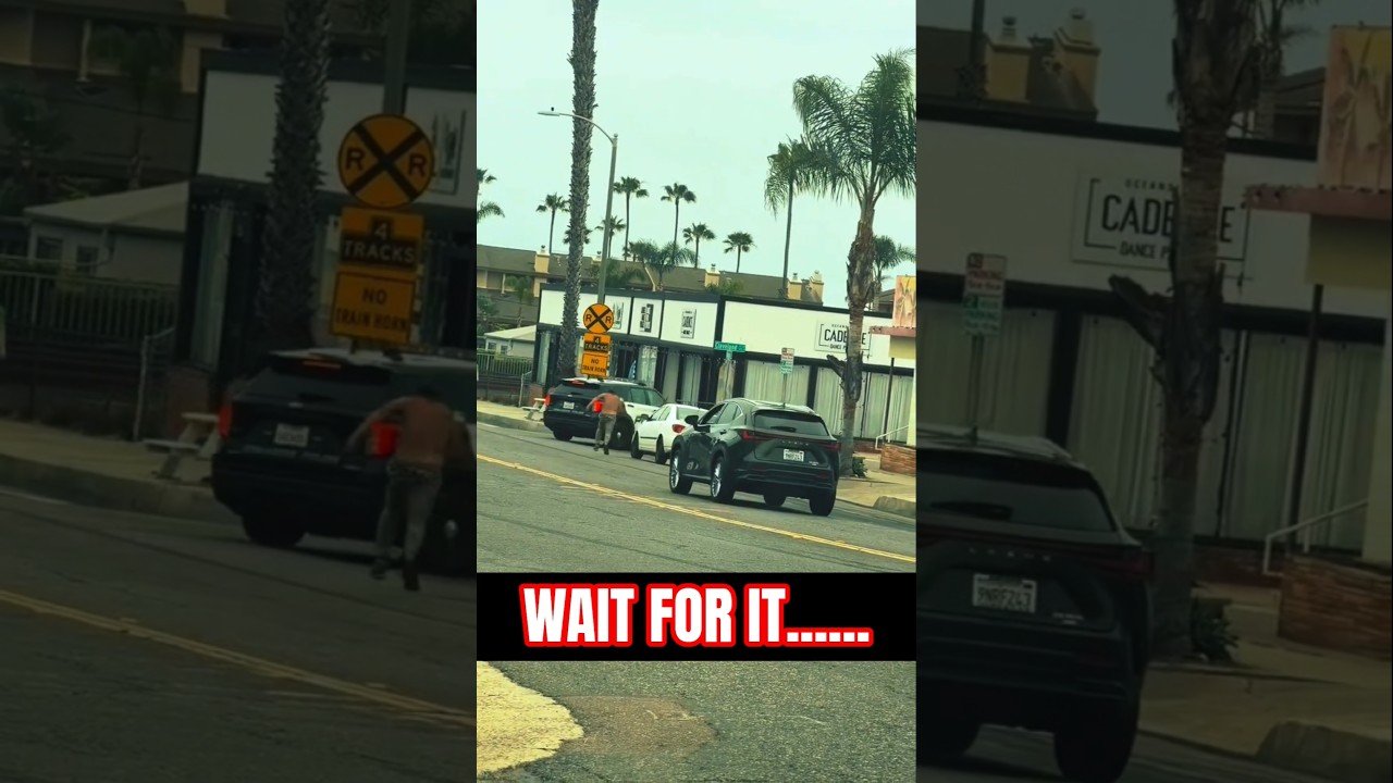 THE POLICE ARE RUNNING FROM THE HOMELESS?!?!?!?