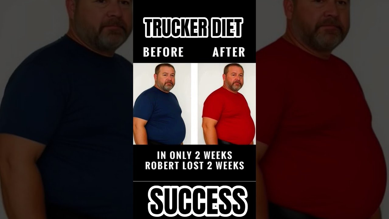 THE TRUCKER DIET BEFORE AND AFTER SUCCESS UPDATE. AT LEAST WE AREN’T STUPID.