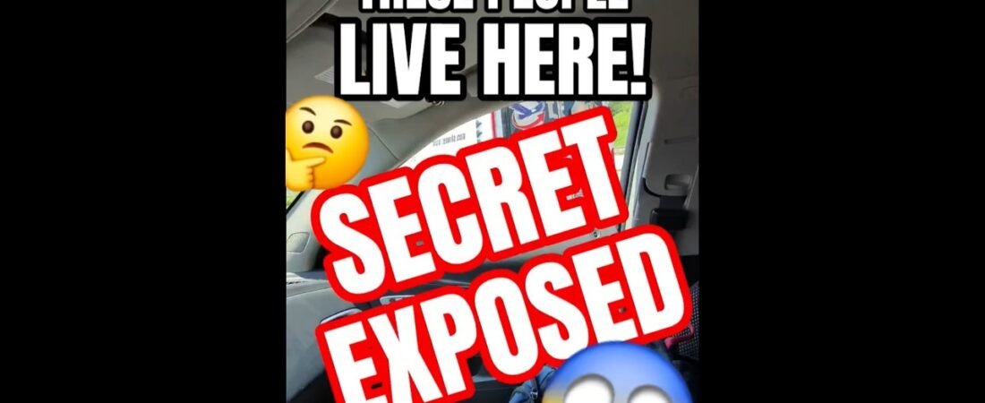 “THESE PEOPLE” LIVE HERE AT THE TRUCK STOP! I exposed their secrets to the world.