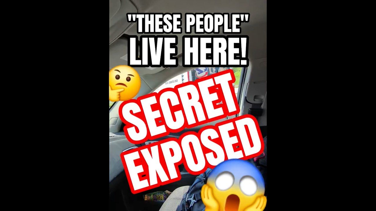 “THESE PEOPLE” LIVE HERE AT THE TRUCK STOP! I exposed their secrets to the world.