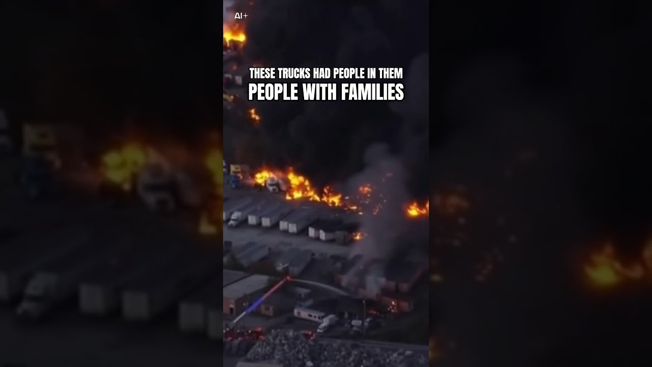 THESE TRUCKS HAD PEOPLE IN THEM. PEOPLE THAT HAD FAMILIES.