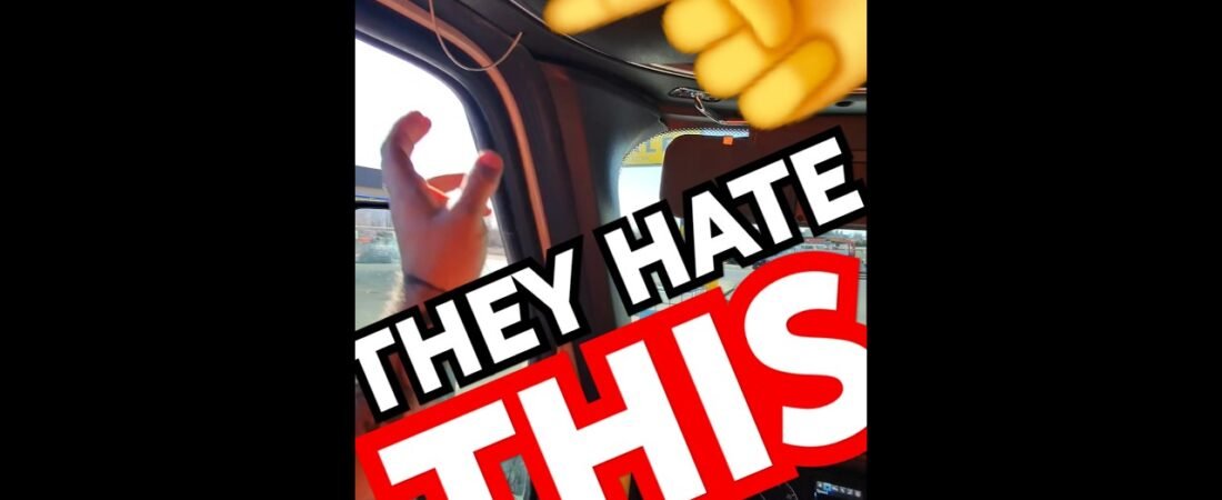 THEY ALL HATE THIS! But truckers do what truckers gotta do. This one’s for you.