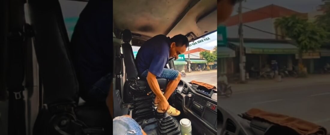 THEY DID THIS DRIVER DIRTY. HE HANDLED IT LIKE A TRUE TRUCKER.
