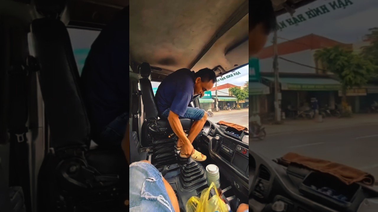 THEY DID THIS DRIVER DIRTY. HE HANDLED IT LIKE A TRUE TRUCKER.