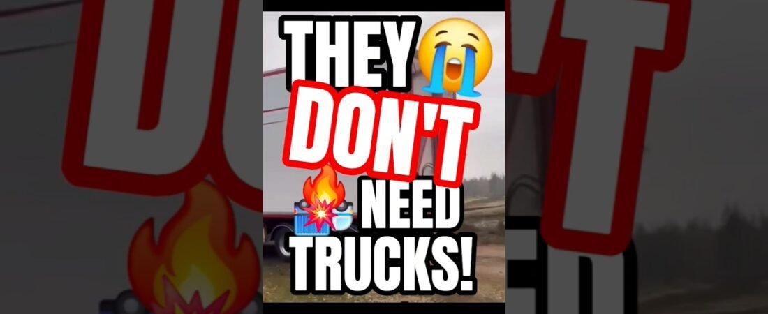 THEY DONT NEED TRUCKS! The trailers drive themselves around to customers.