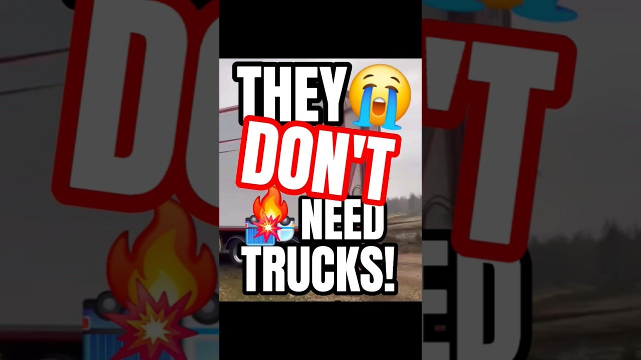 THEY DONT NEED TRUCKS! The trailers drive themselves around to customers.