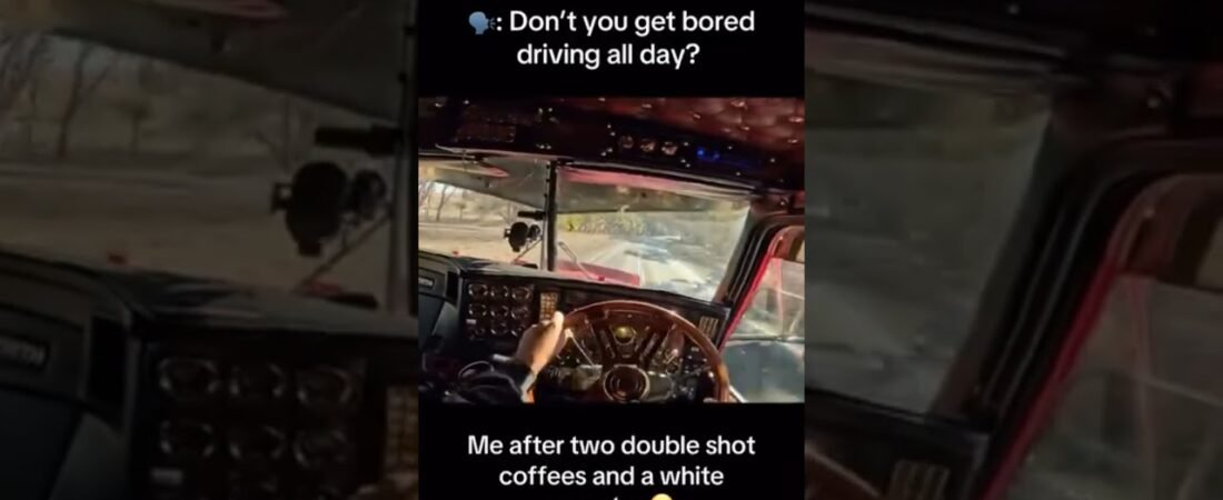 THEY NOT LIKE US! Truckers are built differently. You know what’s up.